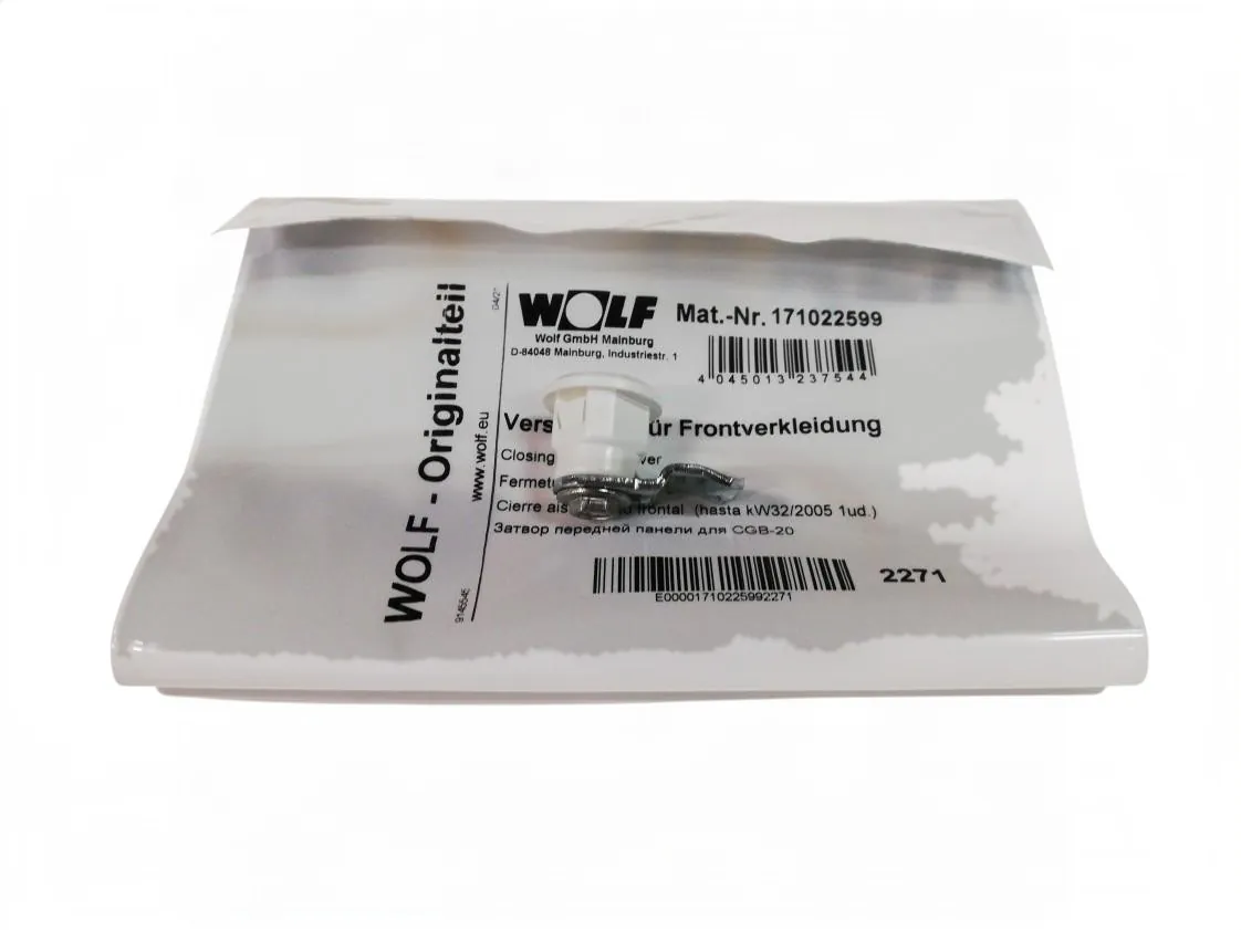 Fecho Wolf CGS 24/200 painel comando, referência 171022599