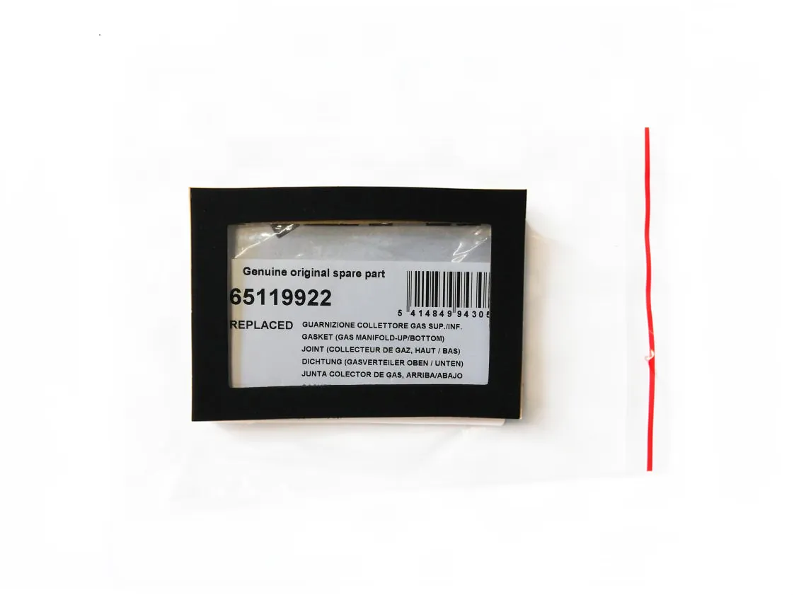 Pakking gasverdeiler Chaffoteaux Avenir Plus LNX SFT 11 LPG PIB EU, onderdeelnummer 65119922