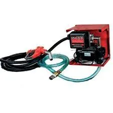 Grupo dispensador completo gasóleo pistola automática, mangueira, contador, bomba, referência 990149