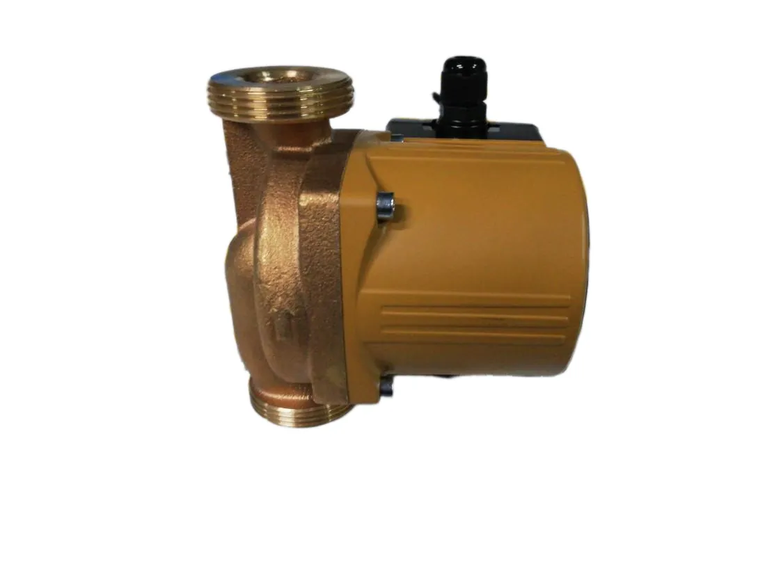 Bomba água AQS 1-1/2 130mm. De 96W Pressão máx. 10bar. Corpo de bronze, referência P09000
