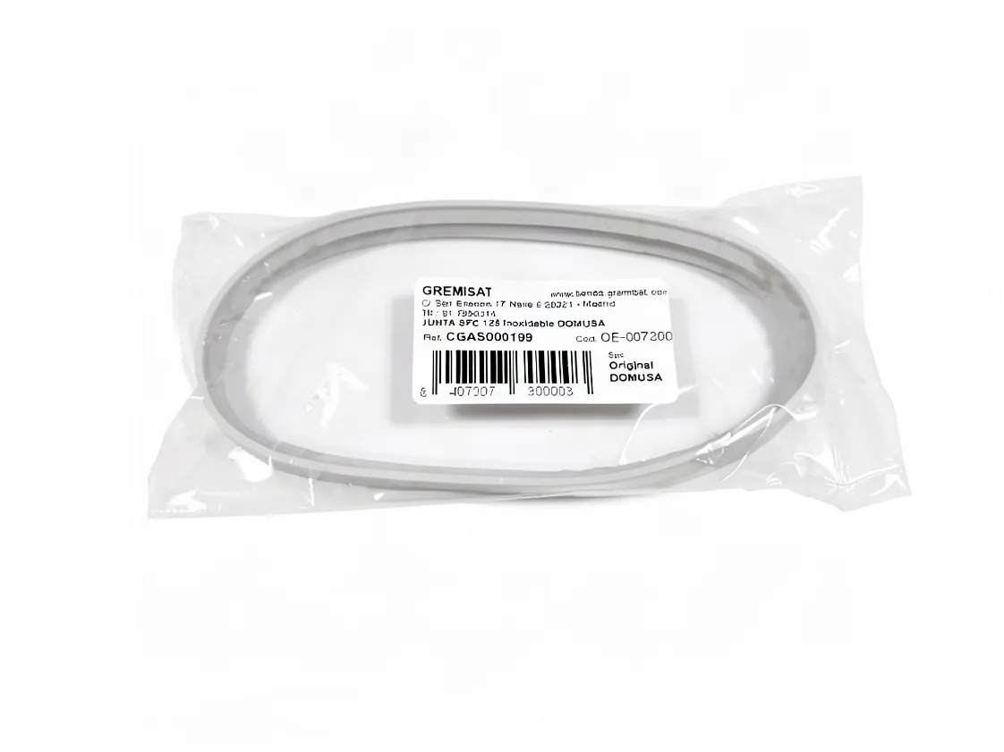 Junta SPC Domusa 125 Inoxidável Silicone, referência CGAS000199