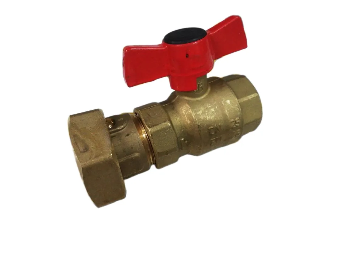 Llave corte 1 a 1-1/2" Especial para Bomba agua calefacción de 1-1/2" de 130mm y 180mm. Con válvula antirretorno incluida., referencia HZ1226803
