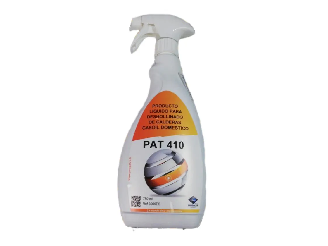 Additif nettoyant chaudière fioul PAT 410 Détartrage désulfatage et dépôts de sulfates, référence PR3009
