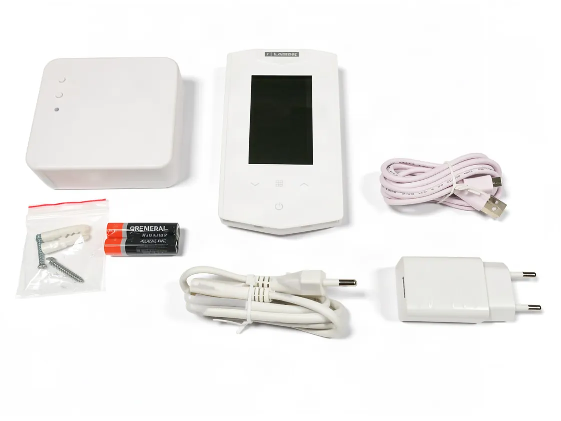 Lasian Digital programmierbarer WiFi-Thermostat, wöchentlich Funk mit Radiofrequenz und WiFi, Teilenummer 89122