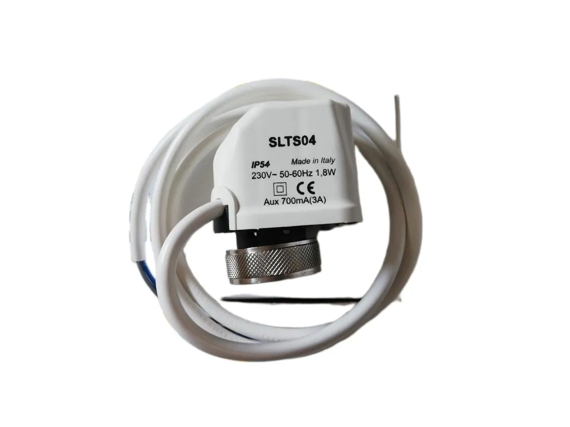 Motor válvula tres vías fancoil Mural Split ideal clima Mod. falco - ikaro. Cabezal HD 230v, referencia SLTS04