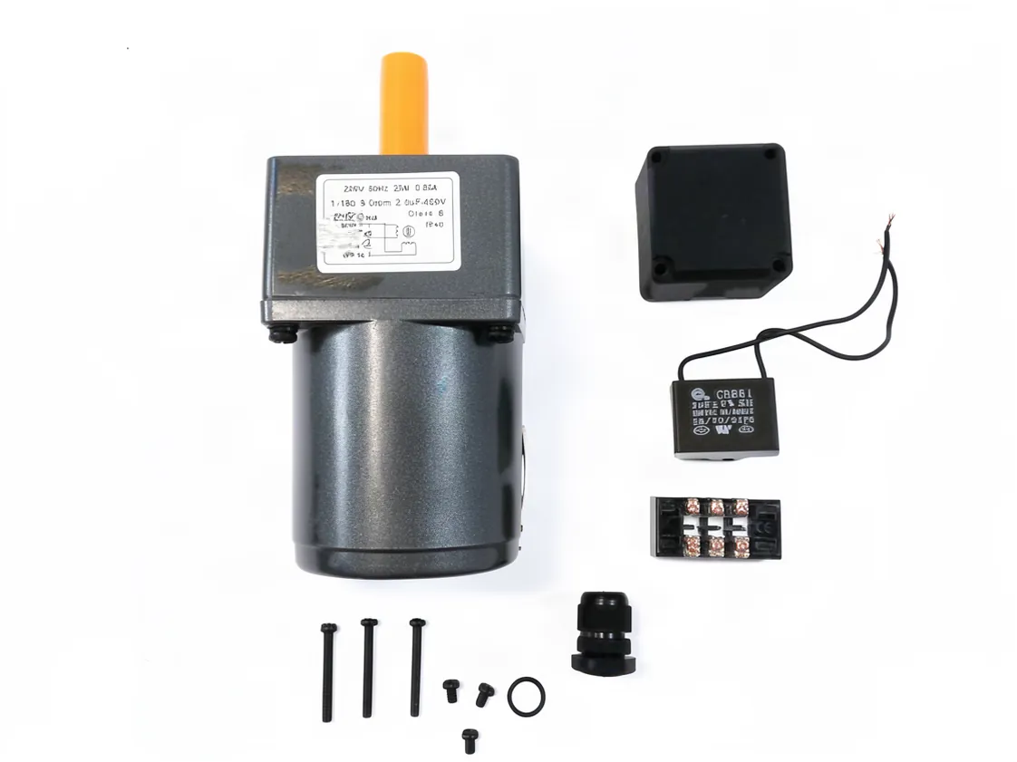 Motor Domusa Bioclass NG16-NG25-NG43 9/15/25/42 sinfin principal 25W-1/180 (Sustituido por CFOV000136), referencia CFOV000119