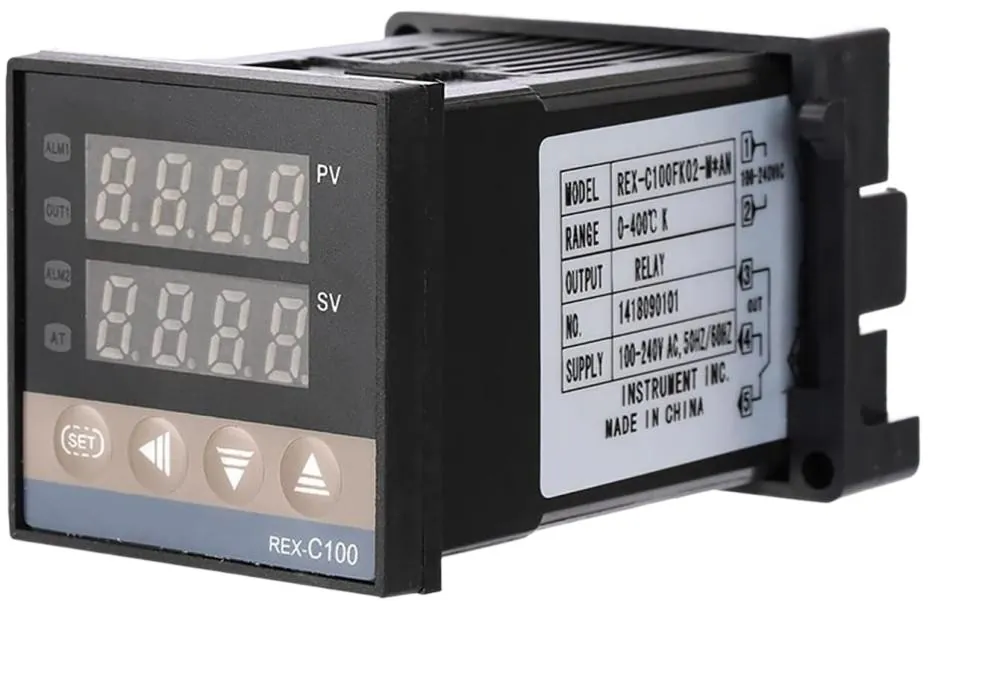 Controlador de temperatura digital PID REX-C100FK02M AN, referencia NH-044300