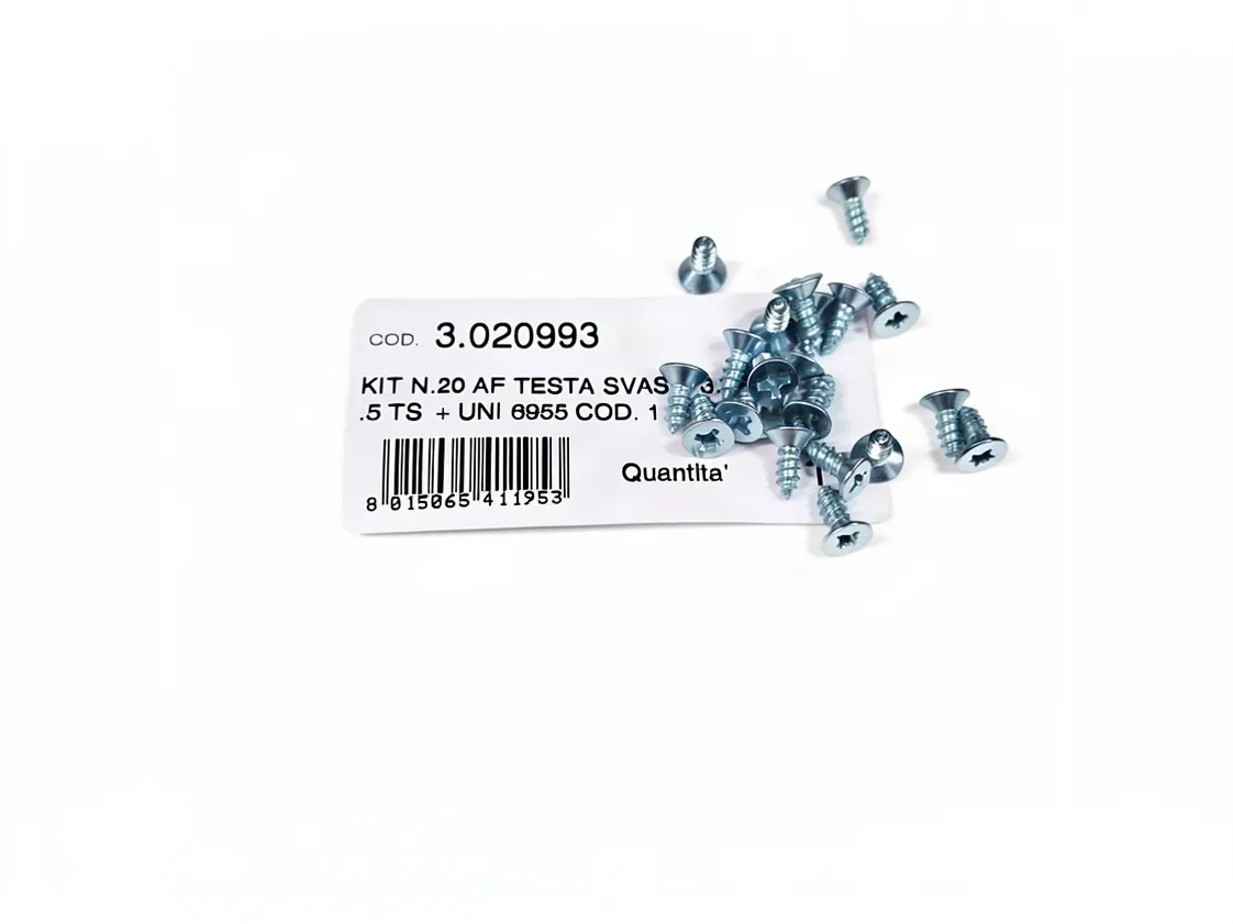 Vite Immergas 3.5x9.5mm. (kit 20 pz), codice ricambio 3.020993