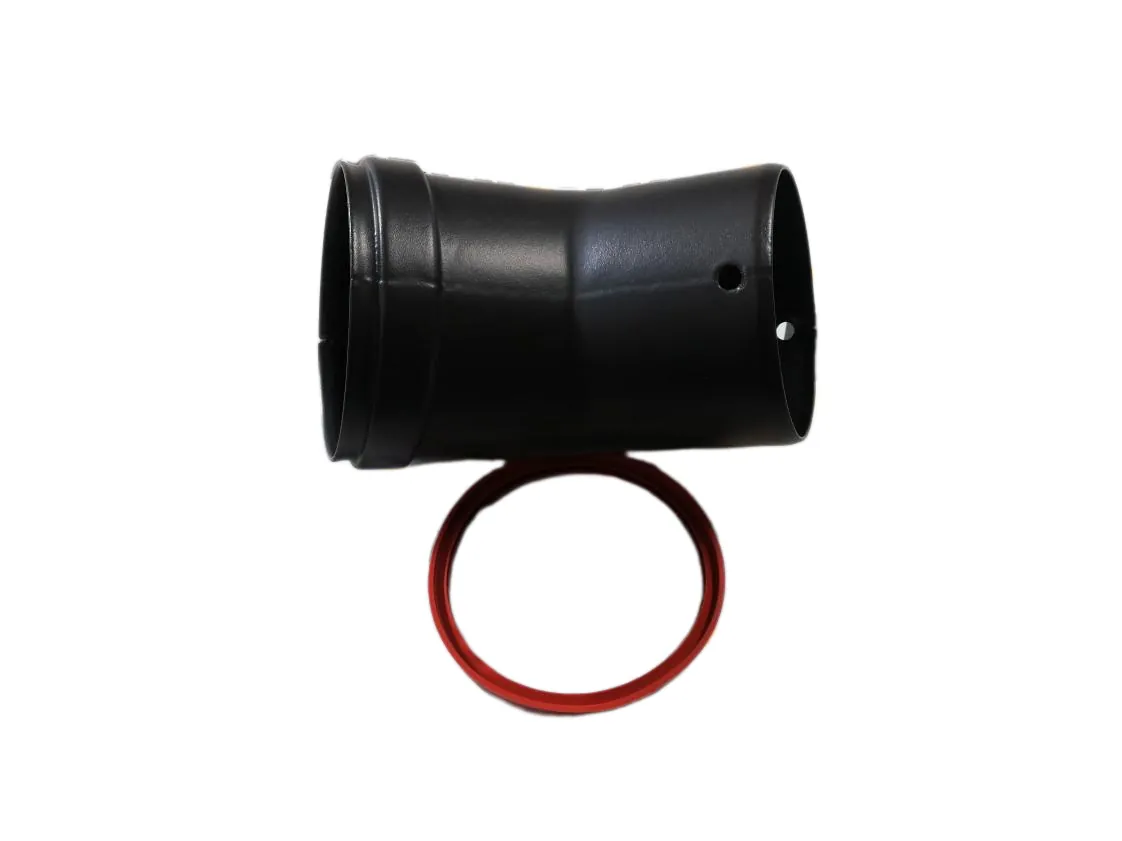 Codo SPC 080 x 45ºMH Vitrificado Negro (FIG), referencia 8-45MHKER3