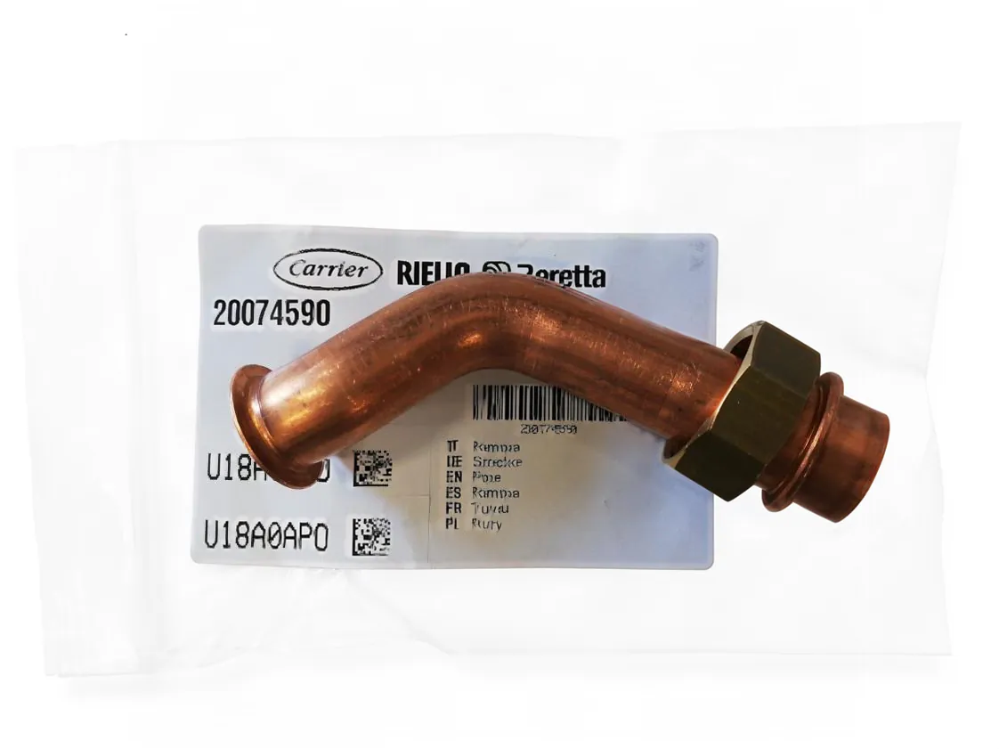 Tube Beretta Quadra Green 25 CSI pompe eau, référence 20074590
