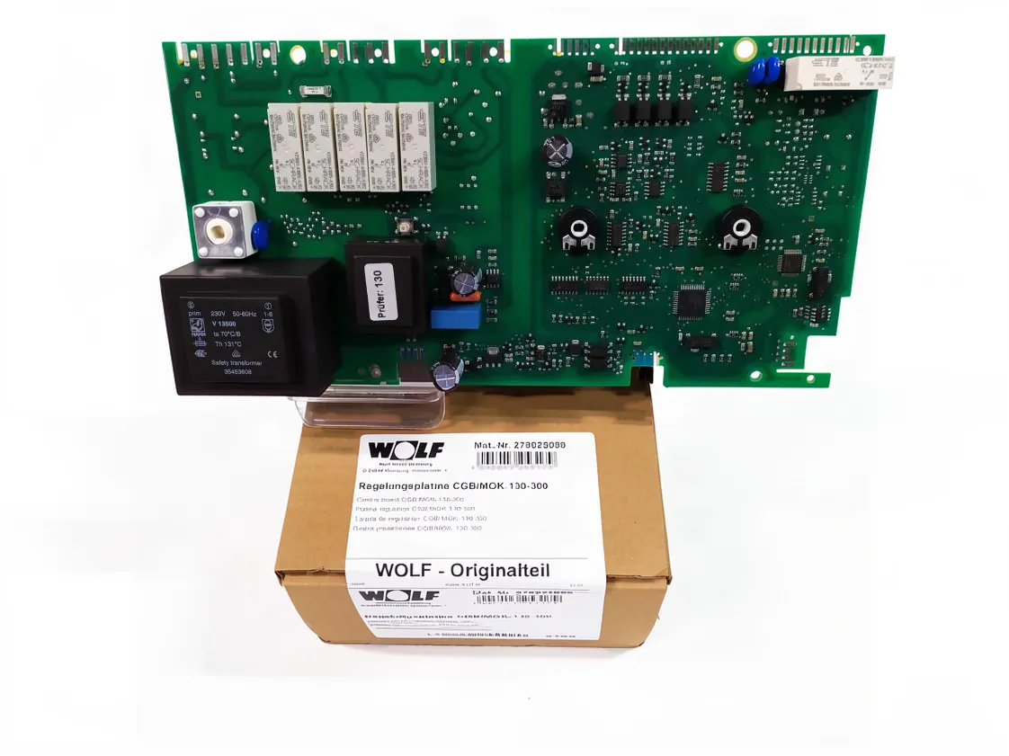 Placa electrónica Wolf CGBK20/24 - CGB35/50 - CGBK40/35 - CGB75/100 - MGK, referencia 279925099