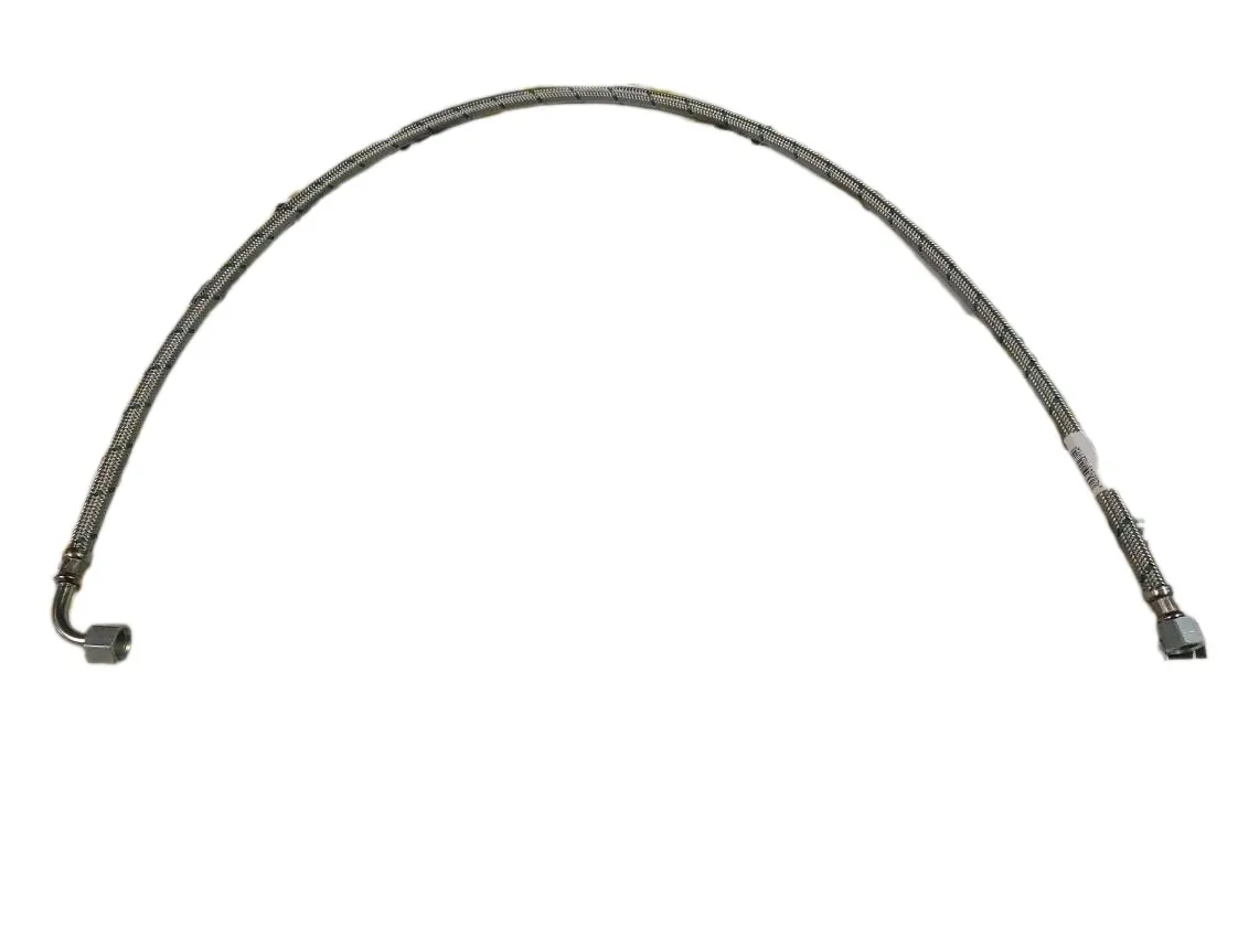 Latiguillo gasoil 1/4H recto - 1/4H curvo x 1000mm Domusa Domestic, referencia CQUE000012-C