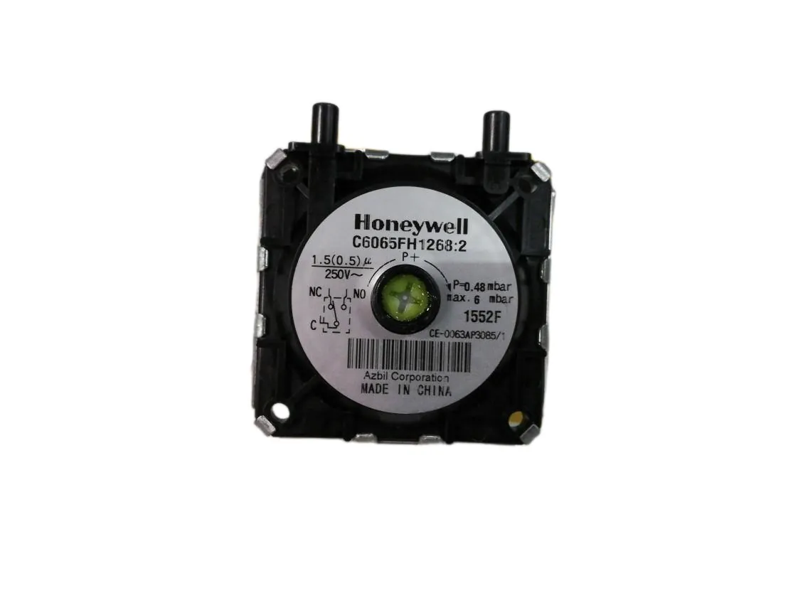 Presostato aire Honeywell C6065FH1268:2 (Regulable de 0.48 a 6mbar) (C6065FH), referencia UO-017553