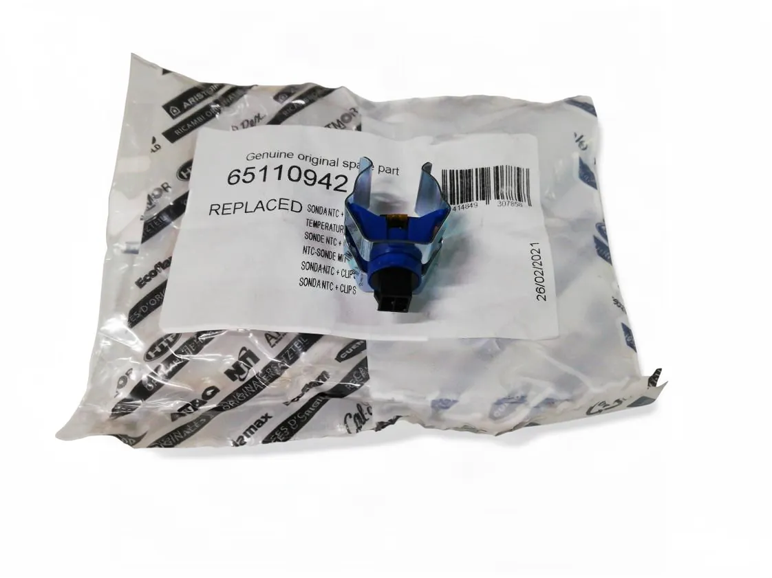 NTC sensor Ariston Egis NOX contact, part number 65110942