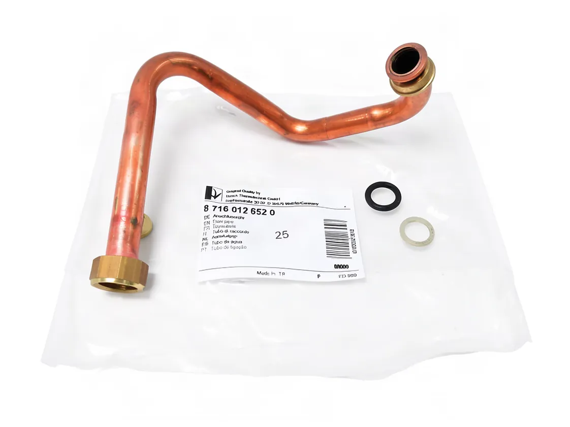 tubo Junkers acqua, codice ricambio 87160126520