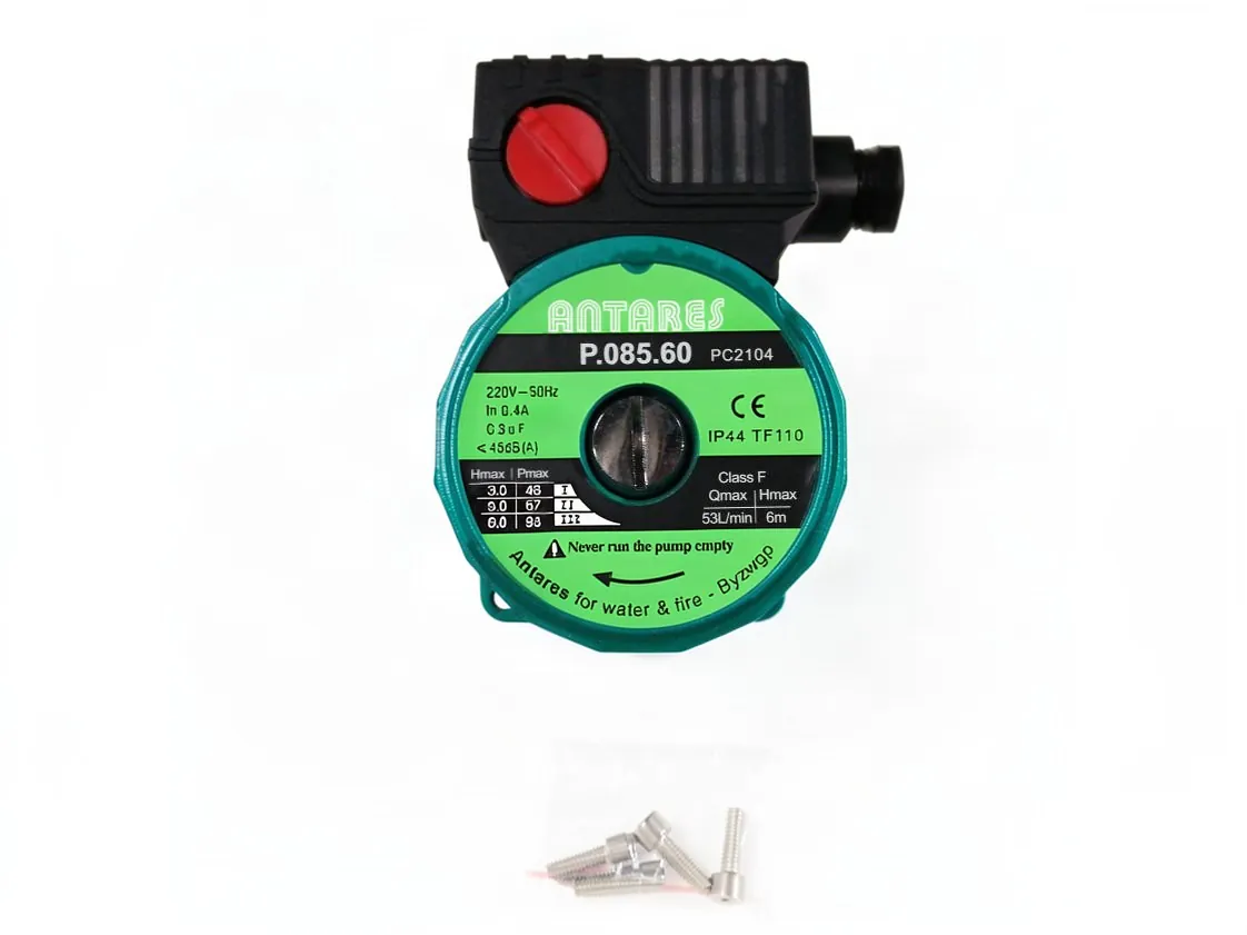 Motore pompa acqua compatibile Wilo 15/7/3, 3velocidades 3-5-6mca (Turbina 72mm), codice ricambio P08560