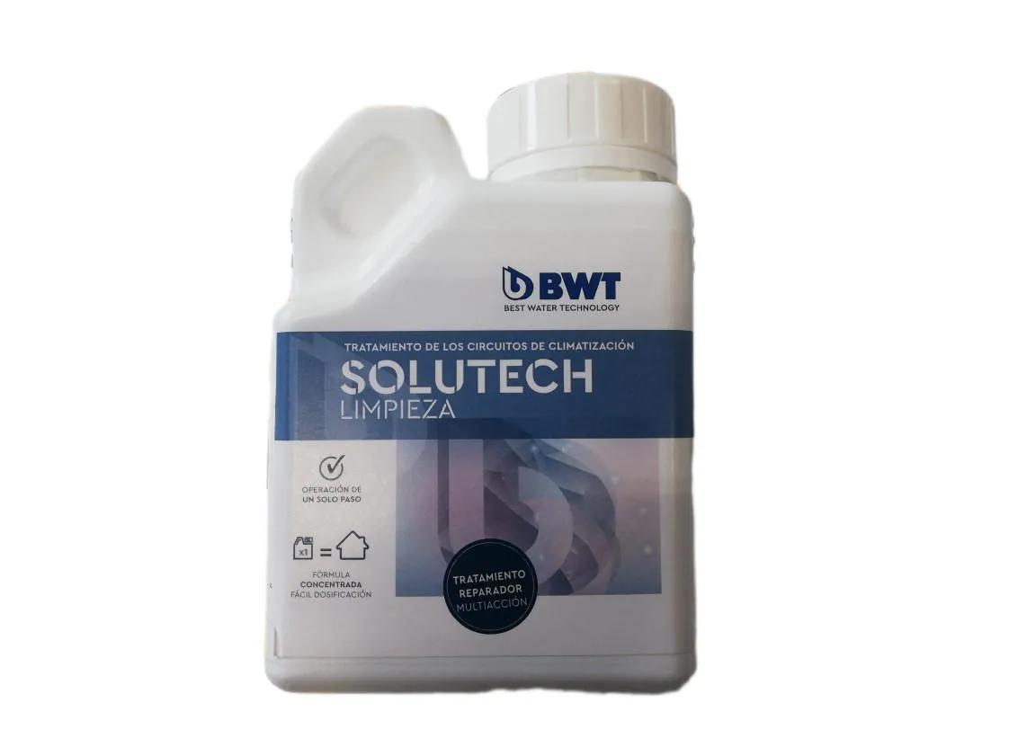 Aditivo solutech BWT Cillit Limpieza de circuitos de calefacción 500ml. 1078.03, referencia 007472SP