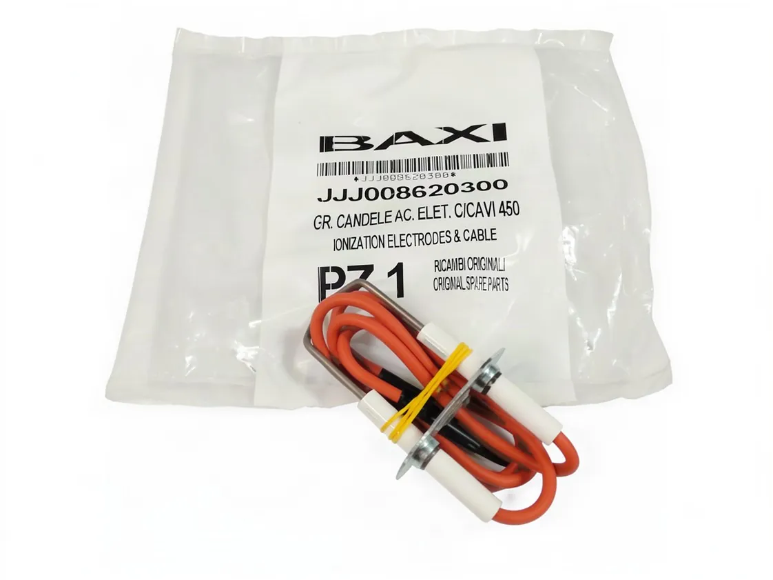 Elétrodo Baxi Roca G200 Ignição com cabo 400 slim, referência JJJ8620300