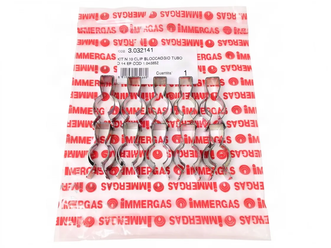 Vork Immergas Victrix Omnia 25 bevestiging bypas buis Ø14mm (set 10uds), onderdeelnummer 3.032141