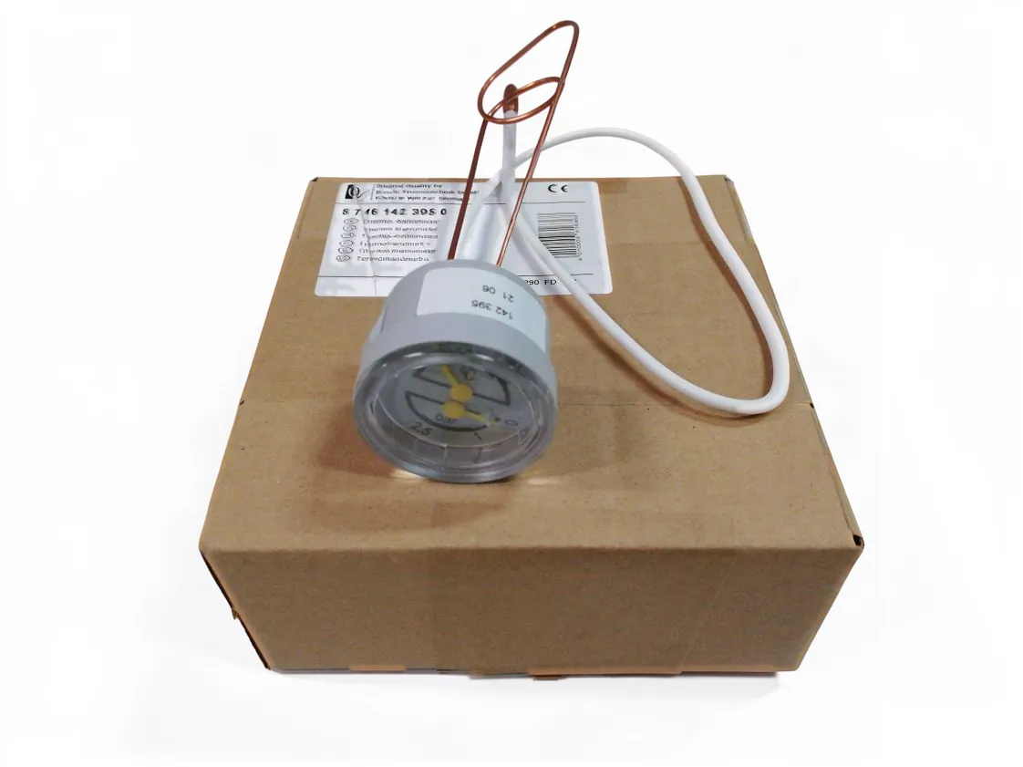 Temperature and pressure gauge Junkers, part number 87161423950