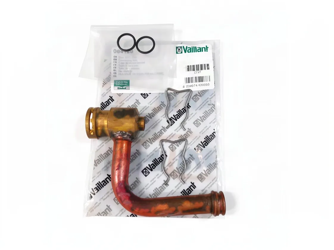Tubo Vaillant VMI 32/362-7 R3 attacco scambiatore, codice ricambio 094123