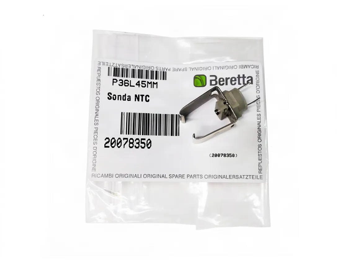 Sonde NTC Beretta Mynute Green chauffage, référence 20078350