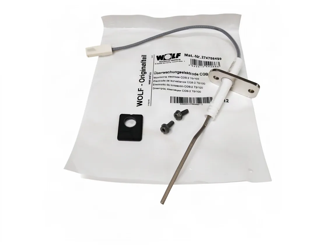Elettrodo Wolf CGB-2 68KW ionizzazione, codice ricambio 274756499