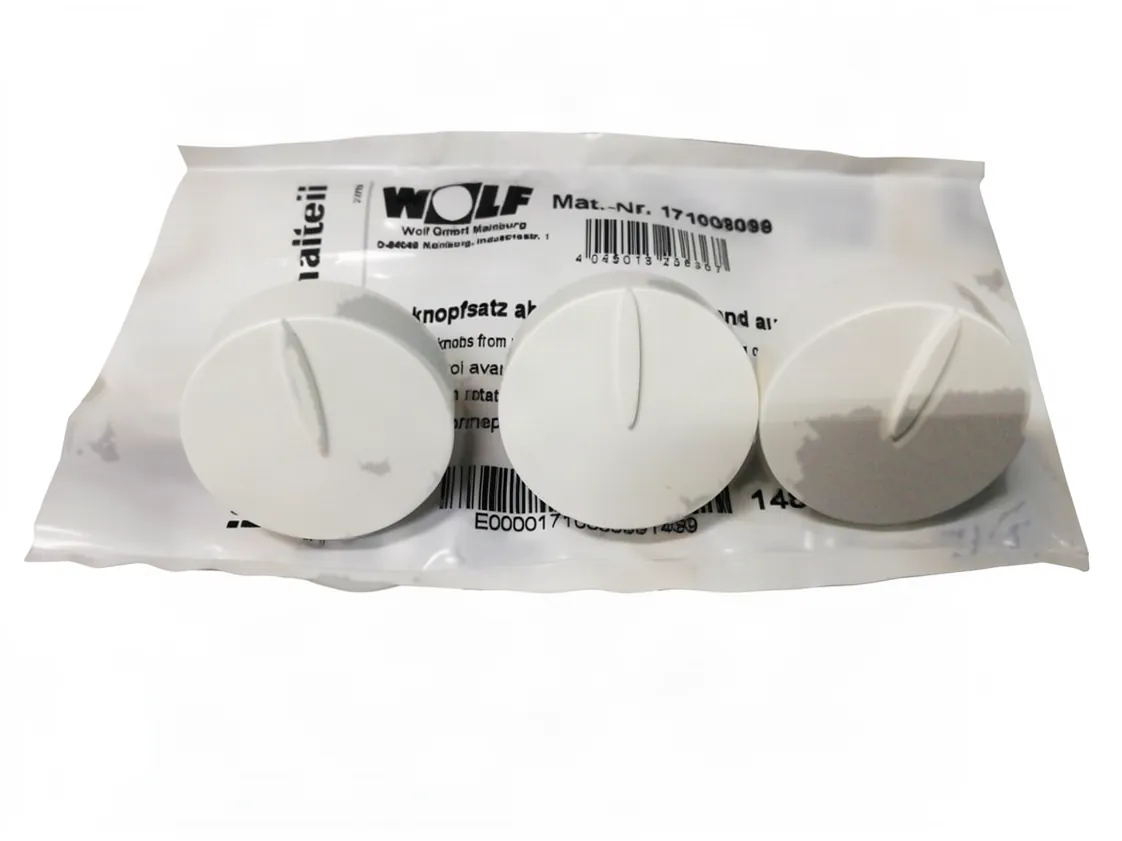 Selettore Wolf GG2EK (kit 3 pz), codice ricambio 1710080