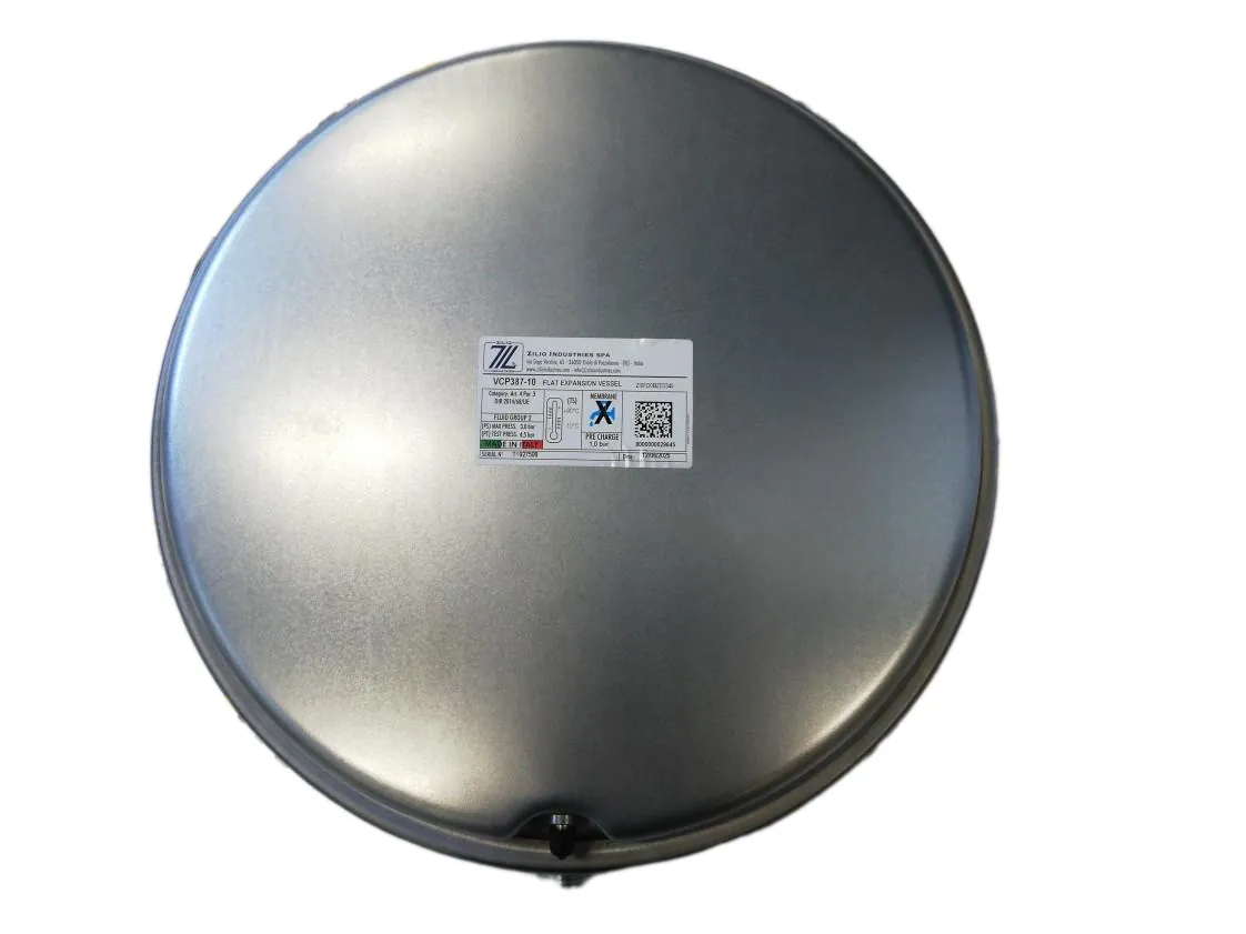Circular expansion vessel 10L-3/4-Ø390x100mm.Posición 0º - Ferroli Ecomax - Tantaqua, part number I39822420-C