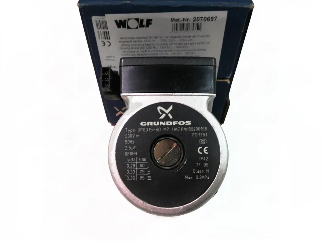 Bomba agua Wolf CGG1K - CGG2K, referencia 2070697