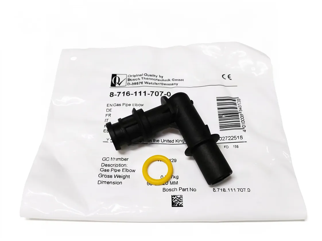 Tubo Junkers ZWBC25-2C23S3700 Gas, codice ricambio 87161117070