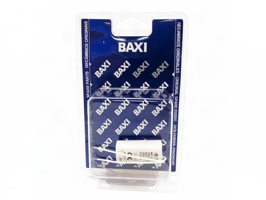 Capacitor 002.6uF Baxi Roca R 15/20, part number 122075010