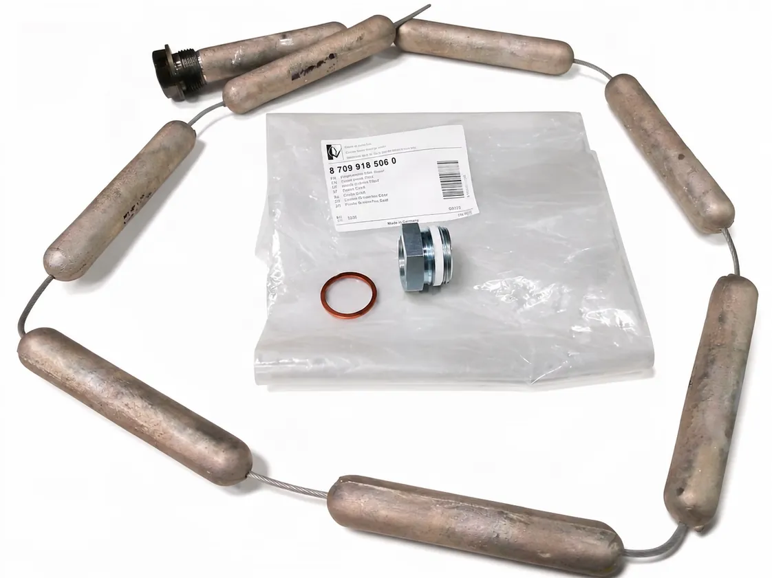 Anodo magnesio Junkers S190 KP31, codice ricambio 87099185060
