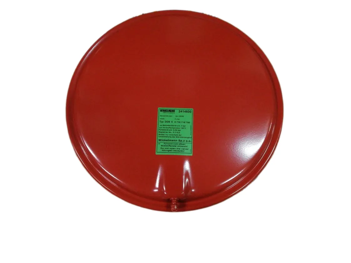 Expansion vessel Junkers ZW24 - ZW23-1 - ZW24-1LH AE23 Euroline (6L-3/8-395x70mm), part number 87054070050