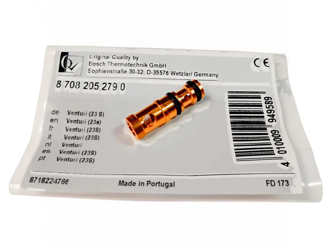 Venturi Junkers corpo acqua WRD11 - WR275, codice ricambio 87082052790