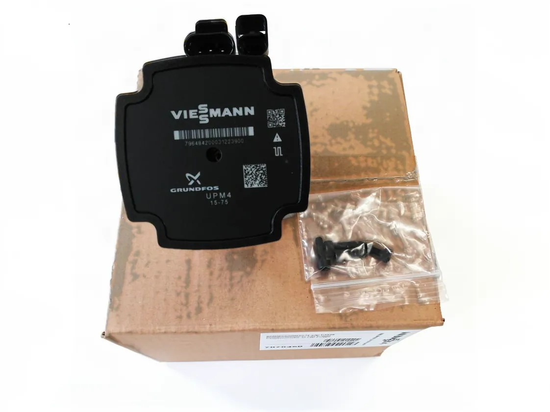 Motor bomba água Viessmann Vitodens 100W UPM4 15-75, referência 7876450