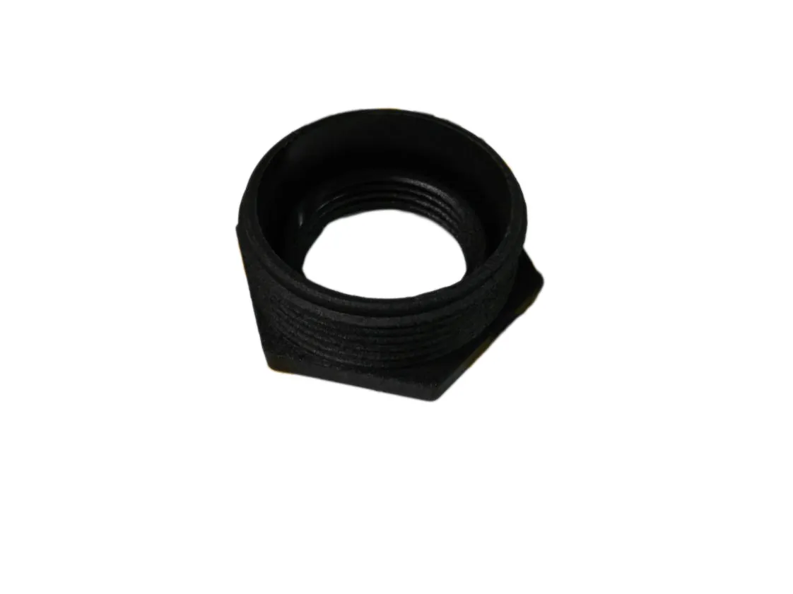 Plastic reducer from 1-1/2"M to 1H. For heating oil tank intake kit, part number NJ-034473
