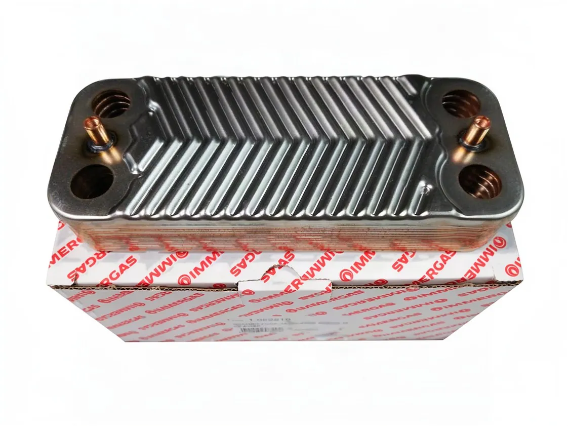 Intercambiador placas Immergas Mini 24 kW (12placas IPT155x40mm Anclajes 155mm), referencia 1.022219