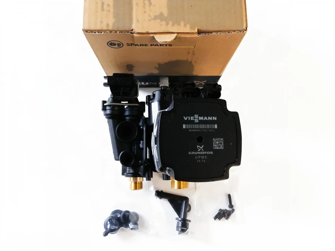 Cuerpo hidráulico Viessmann Vitodens 050 W BPJD 24kW (bomba+flusostato+v3v), referencia 7842957