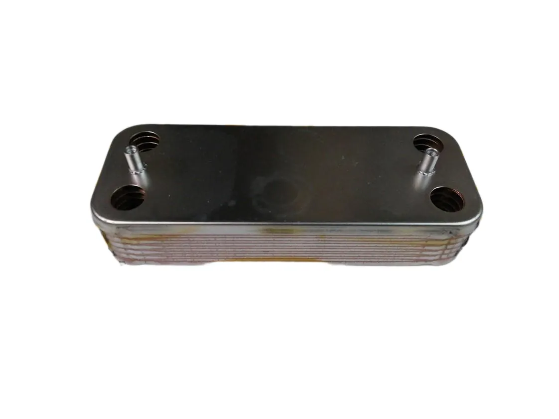 Plattenwärmetauscher 12placas. Kompatibel mit Wolf 2074706 - Viessmann 7825533, Teilenummer MI-030286