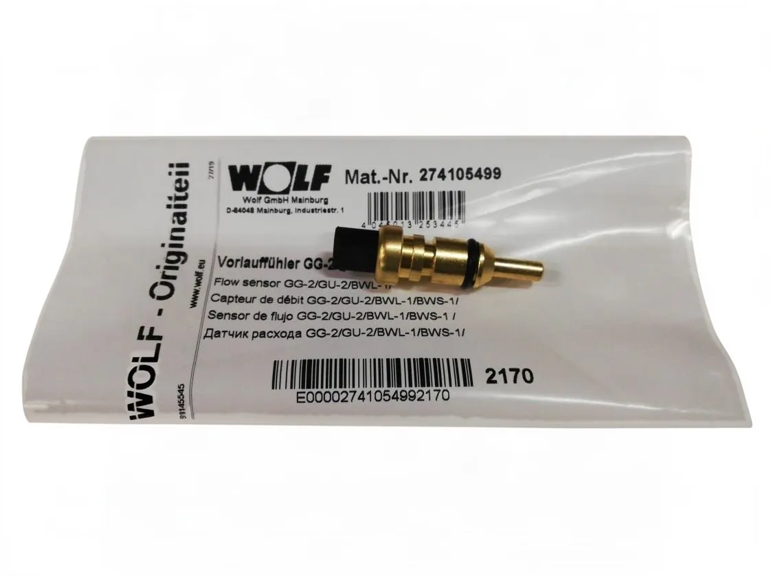 Sonda NTC Wolf Rendimax GG2EK24 - CGB2K impulsión FGB-K28/35 retorno, referencia 274105499