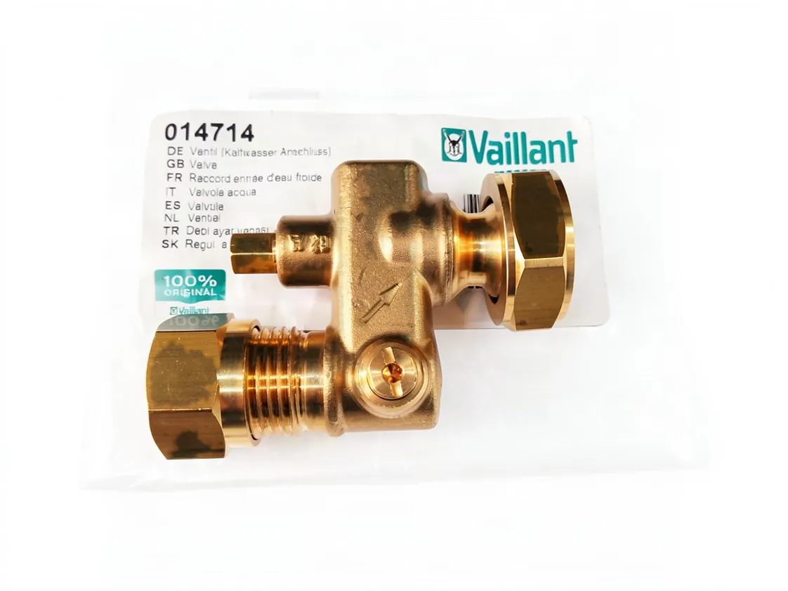 Torneira de corte Vaillant VMW280/2-5R1 - VM240 entrada de água, referência 014714