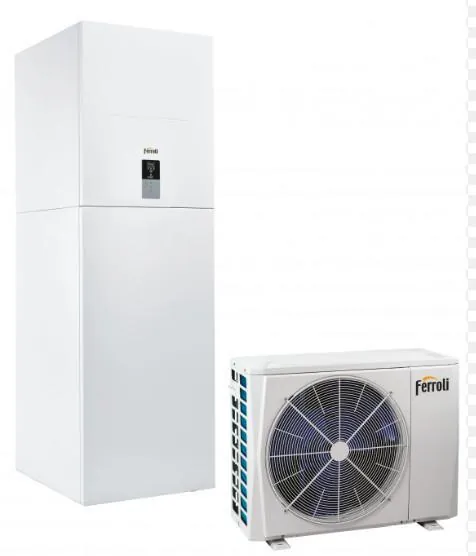 Ferroli Split Unit Mod. omnia ST 3.2 HI3 - 12kw With Integrated DHW Storage Tank 190 liters Floor-mounted (Single-phase 220V), part number 0XHTCSWA