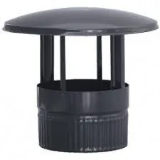 Deflector sombrerete 175 negro vitrificado, referencia 023024