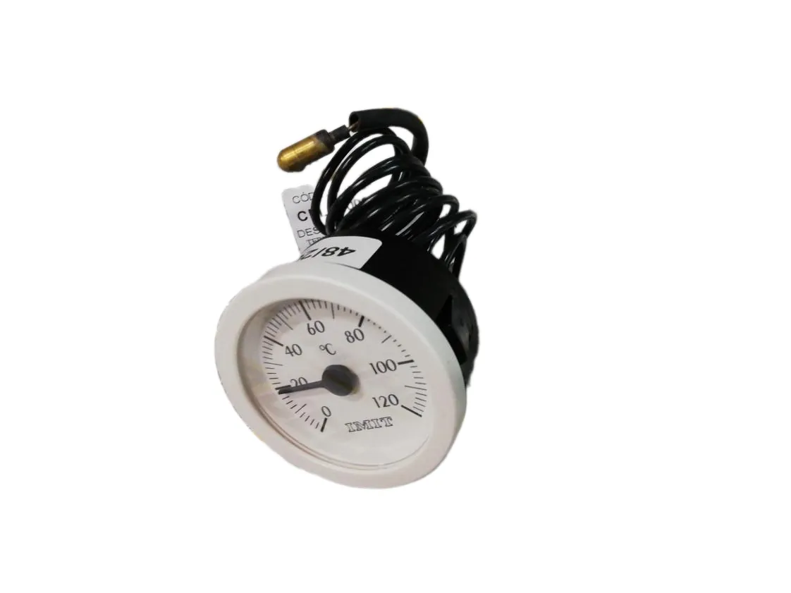 Termometro Domusa (Ø52-0/120º-1000mm) bianco, codice ricambio CELC000014