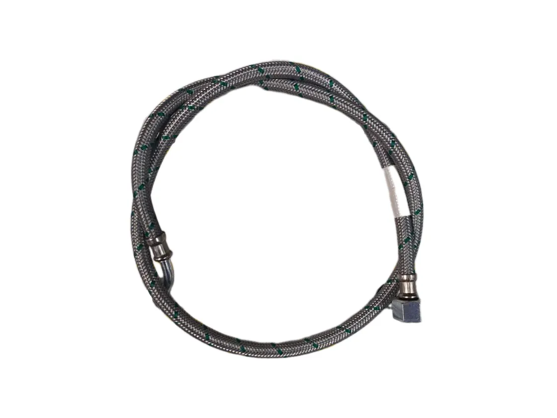 Anschlussschlauch Heizöl 3/8H gerade - 3/8H gebogen x 1000mm, Tifell Brenner 10-66/2, Teilenummer CQI4113919-C