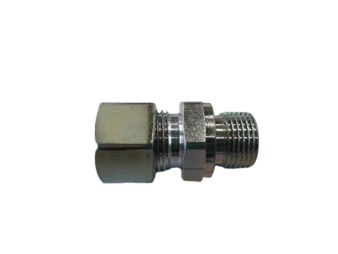 Heating oil bicone fitting 12 x 3/8 conical seat, part number 116310300