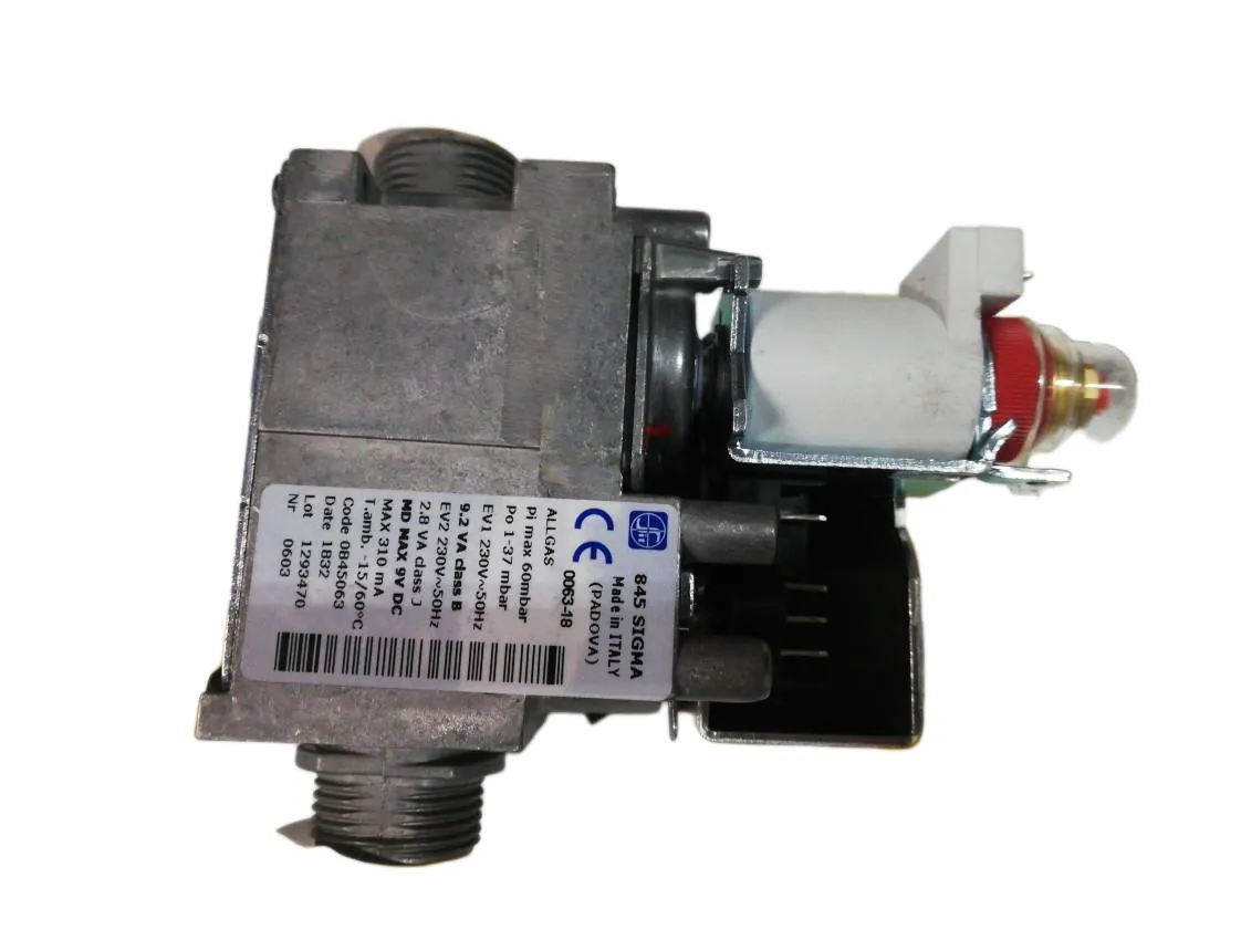 Valvola gas Hermann Renova 2.24SE (Sit 845 bianca M), codice ricambio 0020002416
