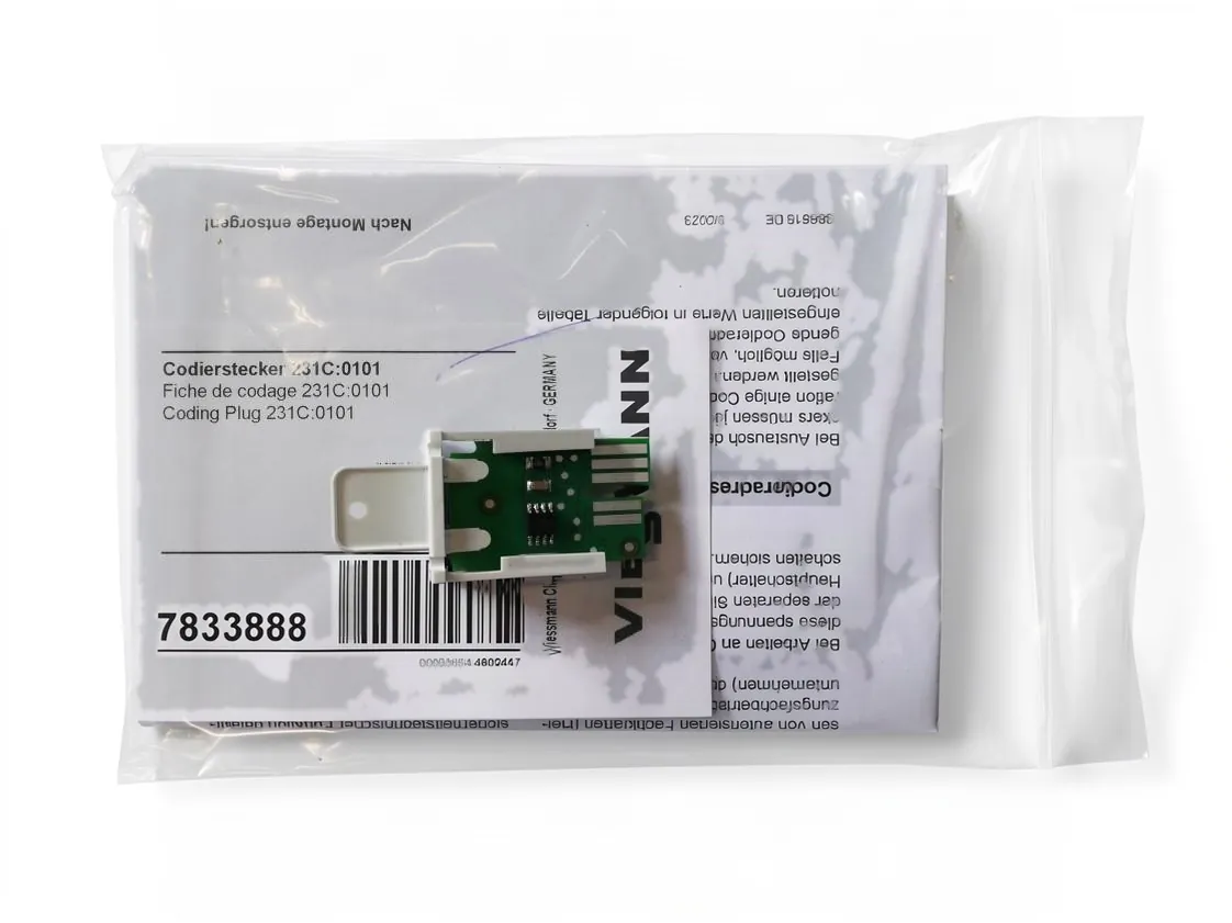 Code plug Viessmann, part number 7833888