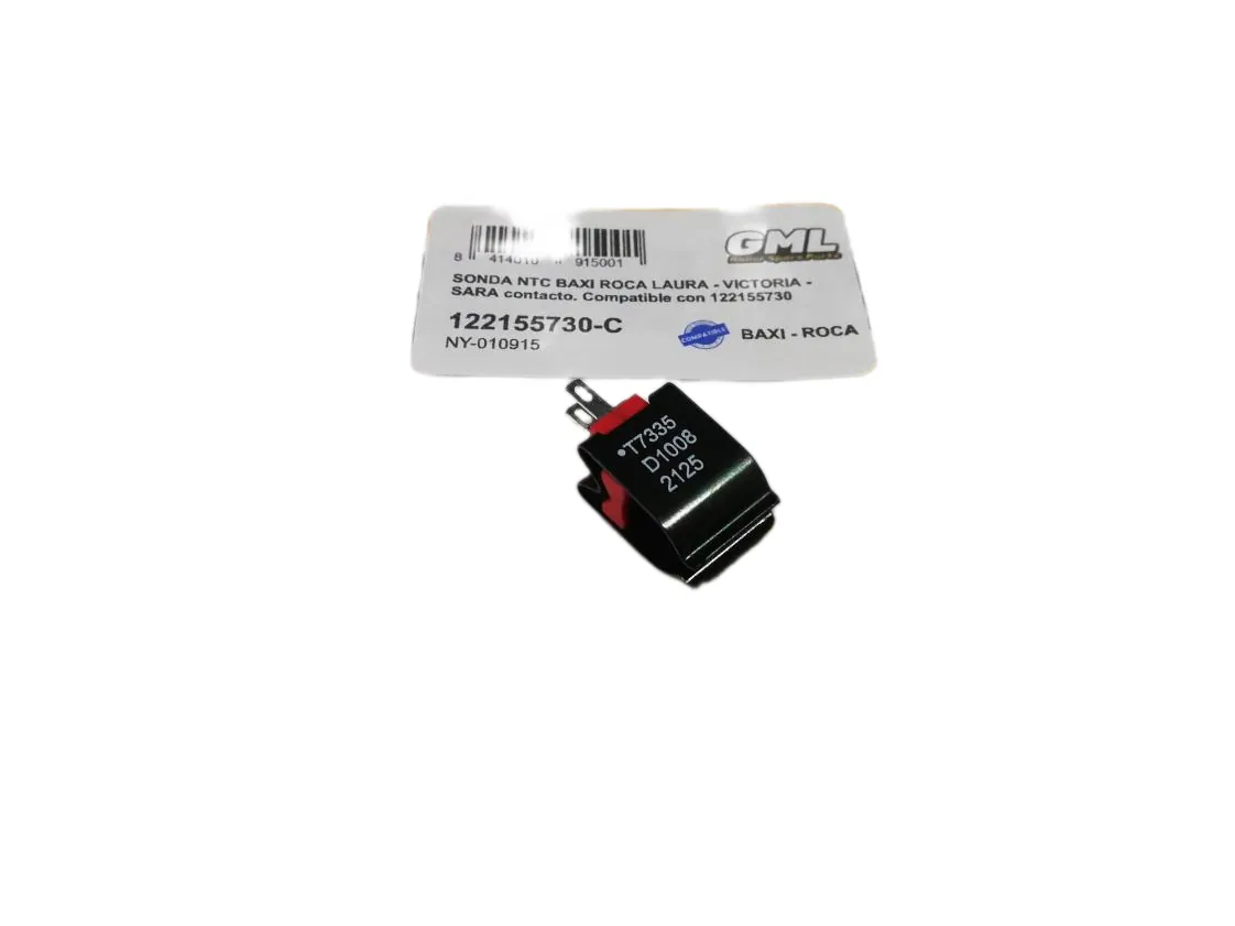 Sonde NTC Baxi Roca Laura - Victoria - Sara contact. Compatible avec 122155730, référence 122155730-C